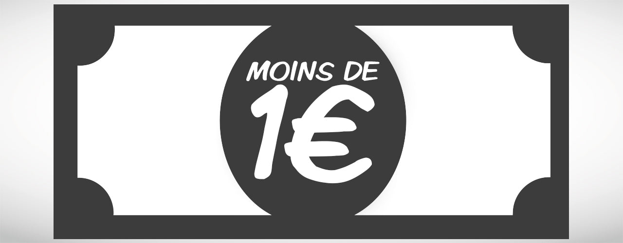 Moins de 1€