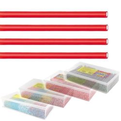 Bâtonnets fourrés fraise lisses de 11 cm l'unité DLC:11/2025